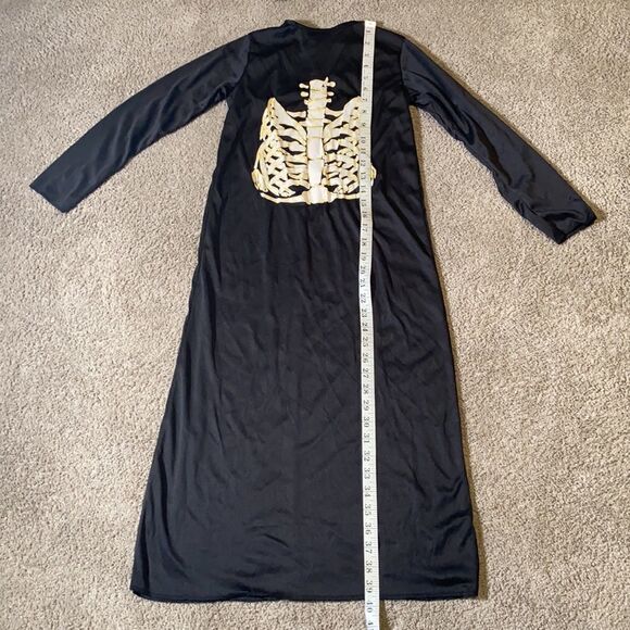 Kids Skeleton Dress Halloween Costume Size 7-9 - Picture 4 of 9